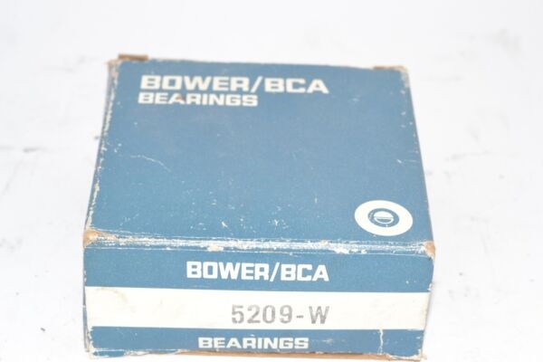 NEW Bower BCA Bearing 5209W 5209-W